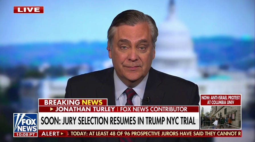 Trojan horse jurors are biggest concern in Trump trial: Jonathan Turley