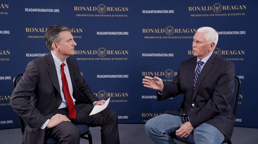 Former Vice President Mike Pence outlines key issue in 2024 presidential election