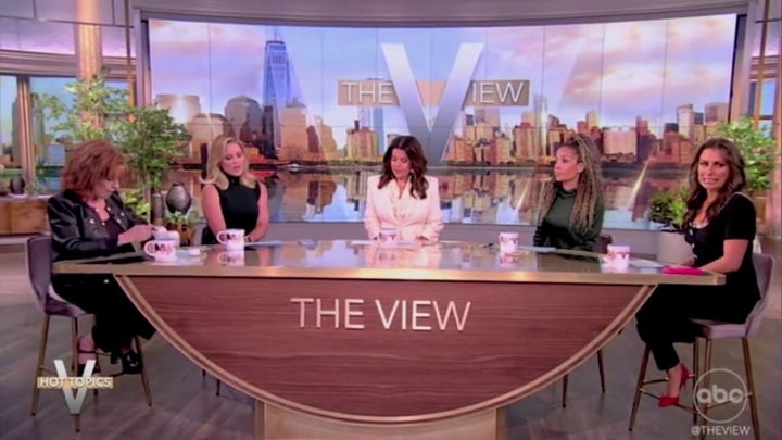 'The View' co-host makes Alyssa Farah Griffin grimace after taking swipe at former Trump official