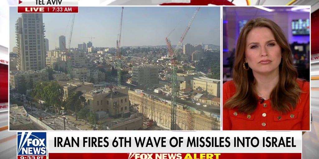 Iran fires 6th wave of missiles into Israel as anticipated ceasefire expected to take effect