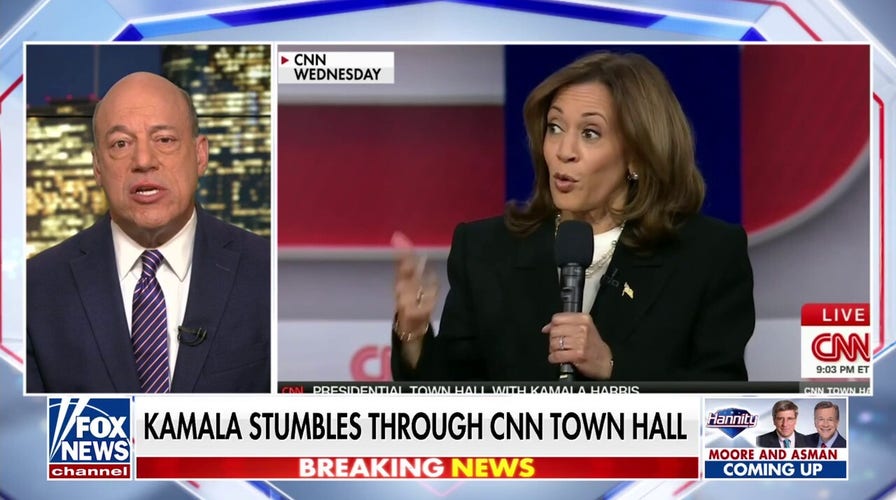 We get a sense of 'emptiness' when Kamala Harris has to think on her feet, says Ari Fleischer