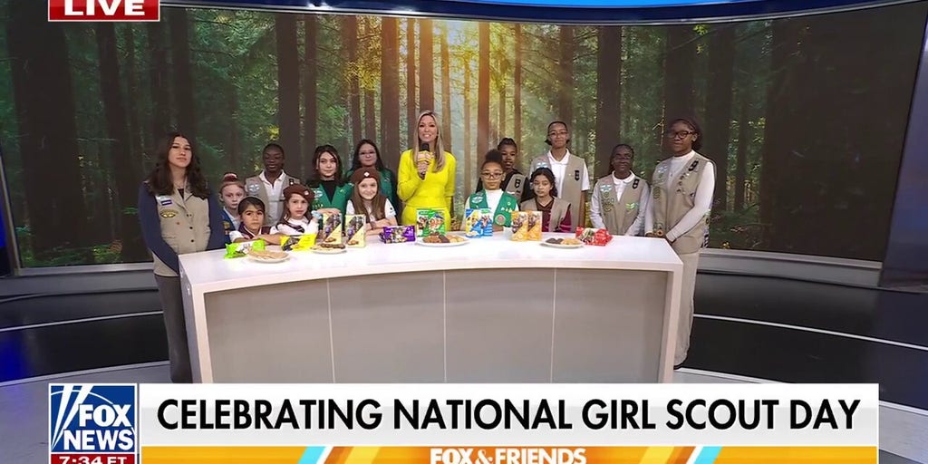 Girl Scouts join 'Fox & Friends' for National Girl Scout Day