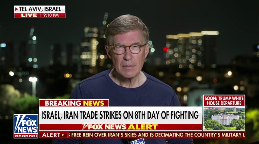 Iran, Israel trade strikes on 8th day of fighting