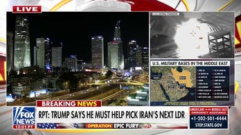 Trump reportedly says he must help pick Iran's next leader