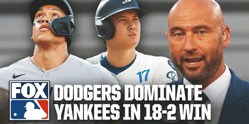 Derek Jeter and 'MLB on FOX' crew on Dodgers' rout of Yankees: 'The Dodgers have the better team'