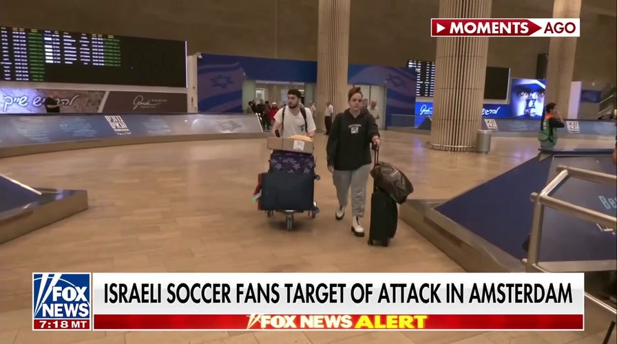 Israeli soccer fans targeted in attacks in Amsterdam
