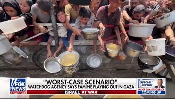 The worst-case scenario of famine is happening in Gaza, says watchdog agency