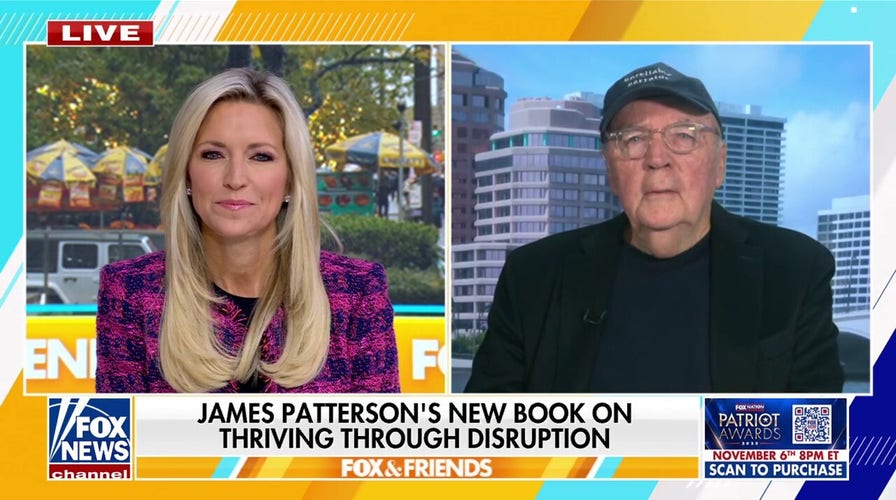 James Patterson shares advice on retaking control of your life in new book