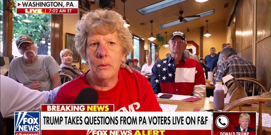 Trump takes questions from Pennsylvania voters during 'Fox & Friends'