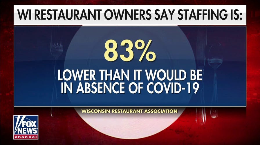 Biden talks economy in Wisconsin amid restaurant labor shortage