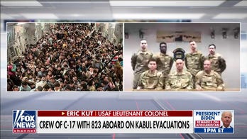 Air Force crew describes packed flight out of Kabul on 'America's Newsroom': We delivered hope and freedom