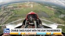 Charlie Hurt flies with USAF Thunderbirds