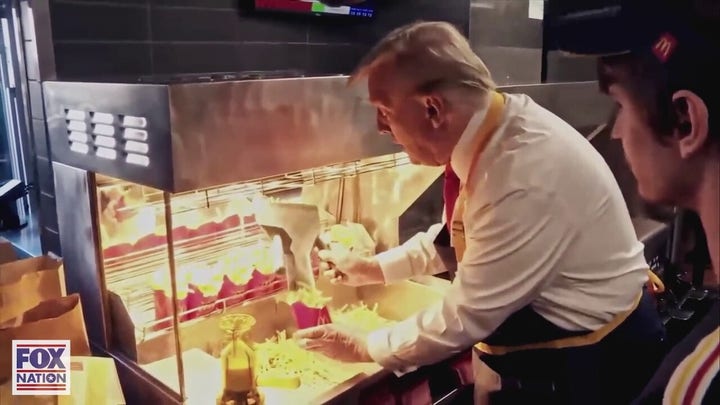 Trump's 'iconic' McDonald's trip revisited in Fox Nation's 'Art of the Surge'