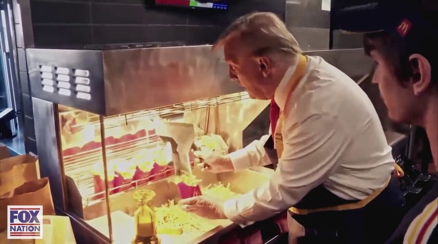 Trump's 'iconic' McDonald's trip revisited in Fox Nation's 'Art of the Surge'