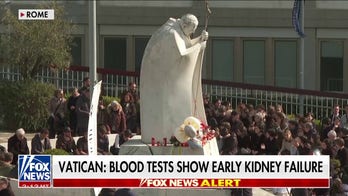 Pope Francis diagnosed with early kidney failure as prayers across the world pour in