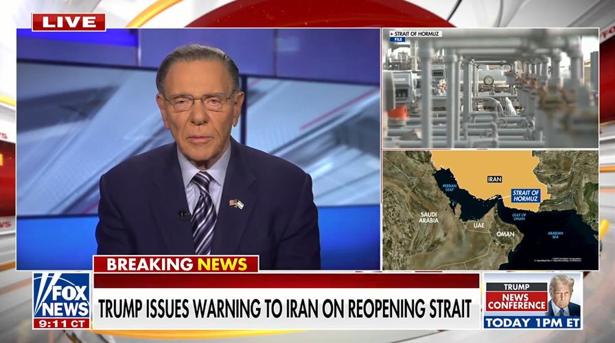 Gen. Jack Keane warns against potential US ceasefire with Iran to open Strait of Hormuz