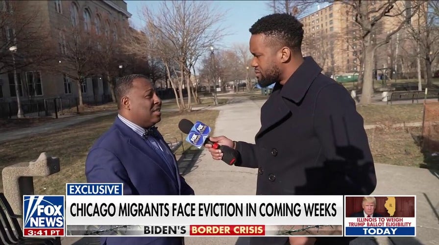 Lawrence Jones tours Chicago as the migrant crisis continues