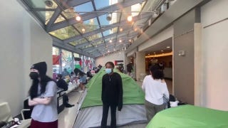 Student encampment forms at Fordham University  - Fox News