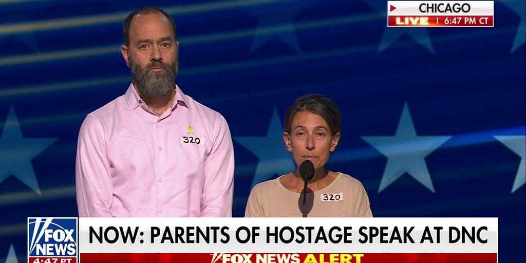 Family of Gaza hostage speaks at the DNC: 'We live on another planet'
