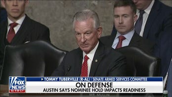 Military nominations held up by GOP senator protesting Pentagon’s abortion policy