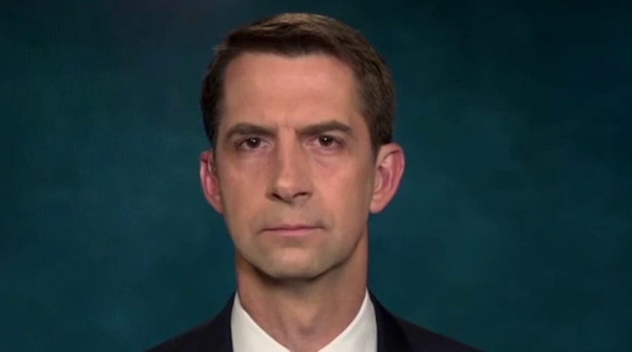 Sen. Tom Cotton slams Biden admin's exit strategy from Afghanistan