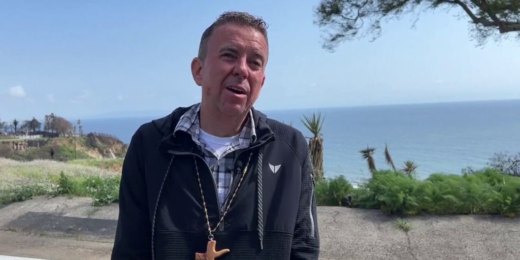 LA-area congregation return for first time to site since wildfires burned down church