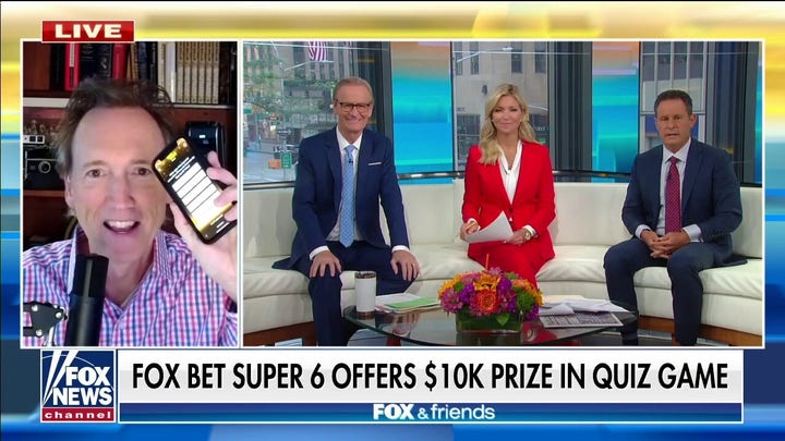 'Fox & Friends' hosts play FOX Bet Super 6 'Quiz Show'