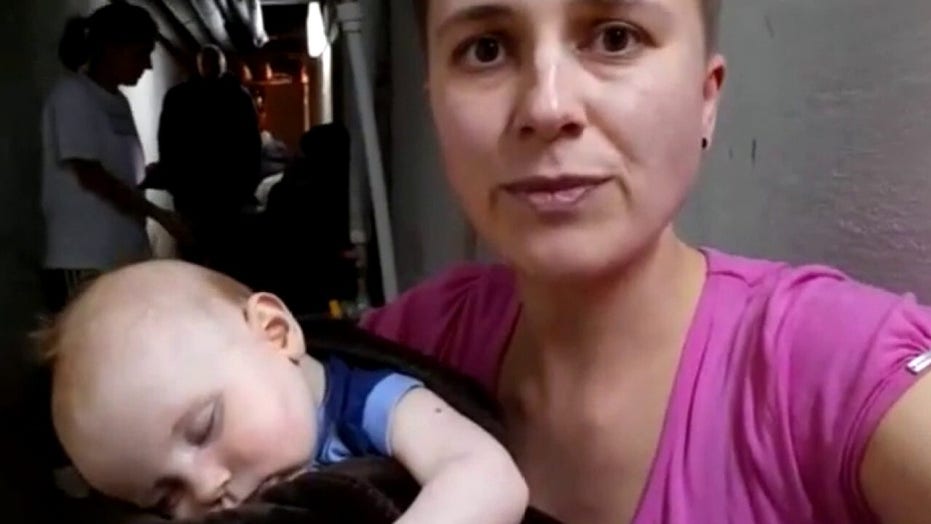 Ukrainian mom pleads for help from bomb shelter: Putin won’t stop, until he’s stopped