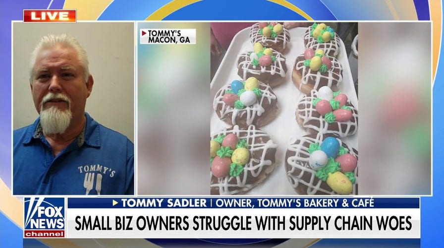 Georgia bakery says supply chain woes have been a ‘nightmare’ for small business owners  