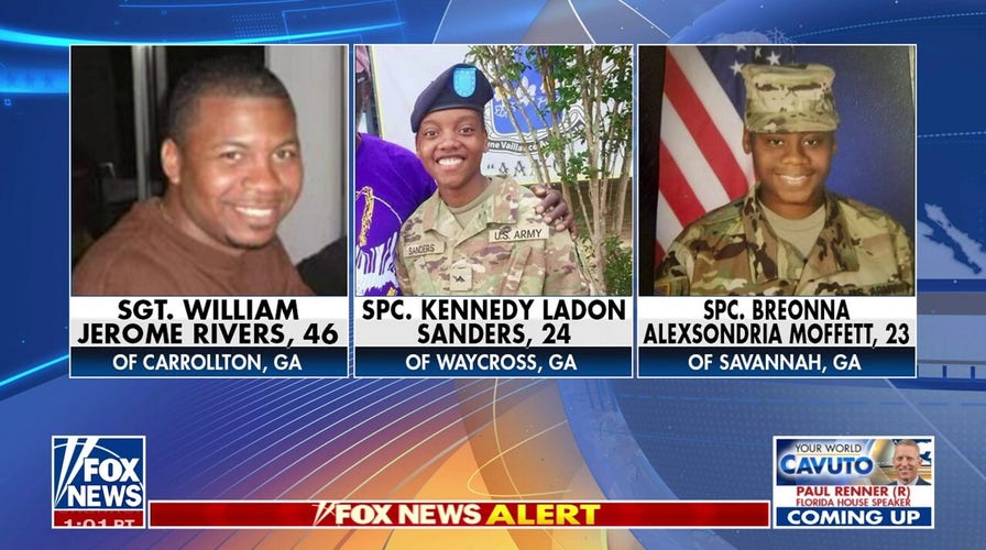 Identities of three US soldiers killed in drone attack revealed