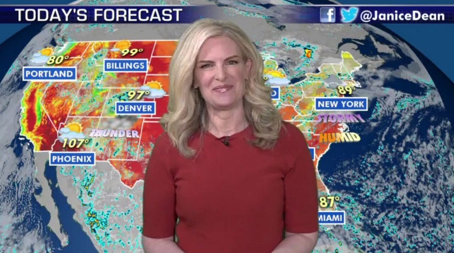 National forecast for Wednesday, July 22