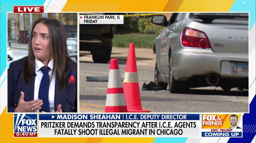 ICE fires back at Illinois governor's 'false' claims after deadly altercation between migrant, agents