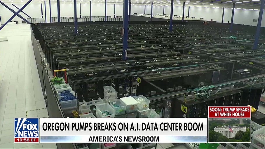 Oregon pumps breaks on AI data center boom