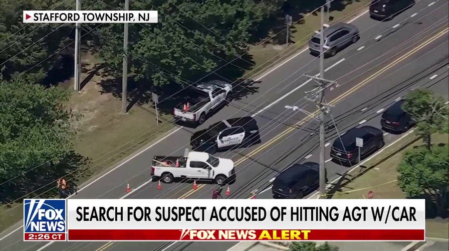 Search underway for suspect accused of hitting ICE agent with car in New Jersey