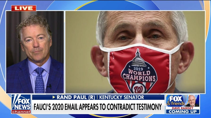 Sen. Rand Paul on potential Dr. Fauci probe: US has never seen a ‘clearer case of perjury’