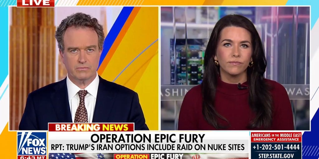Shelby Talcott discusses Trump's Iran options including nuclear site raids