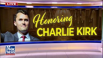 Charlie Kirk being honored with free speech award