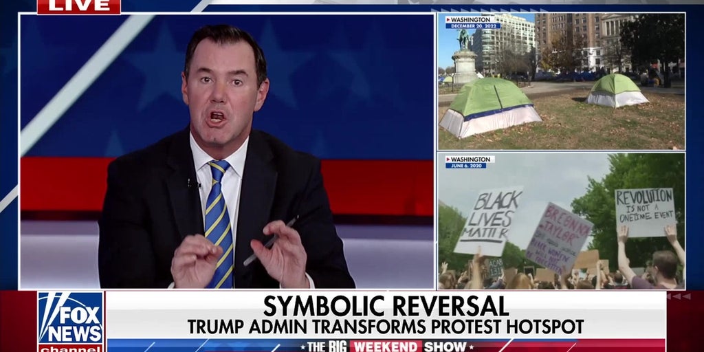 Trump administration unveils patriotic statues in Washington DC