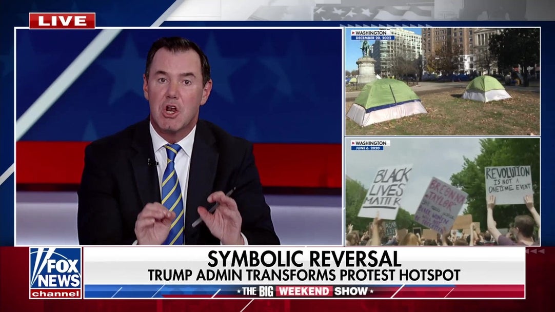 Trump administration unveils patriotic statues in Washington DC