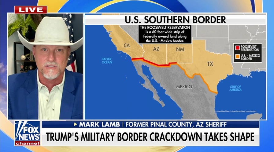 'Which one is it?': Former Arizona sheriff calls out Americans' double standard on US, Ukraine sovereignty