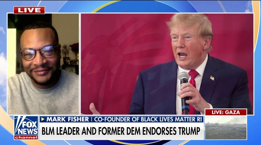 BLM leader endorses Trump as Biden's support among Black voters dwindles