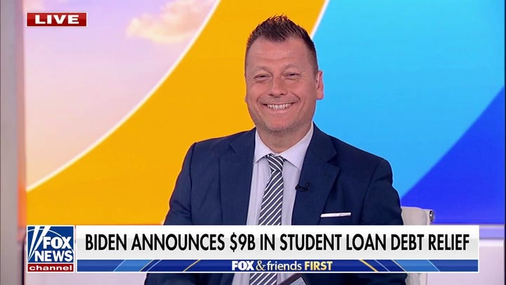 Jimmy Failla reacts to Biden botching student loan forgiveness website: 'It's a scam'