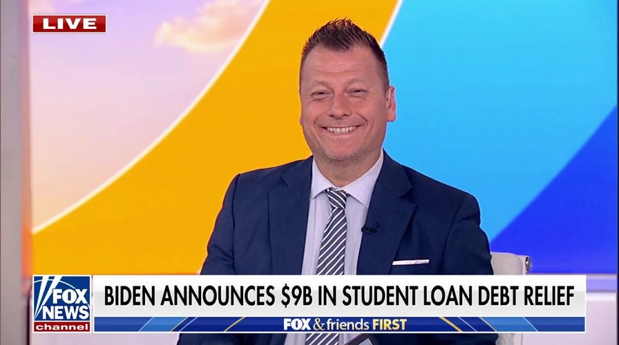 Jimmy Failla reacts to Biden botching student loan forgiveness website: 'It's a scam'