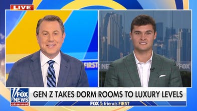 Gen Z influencer explains luxury dorm room trend