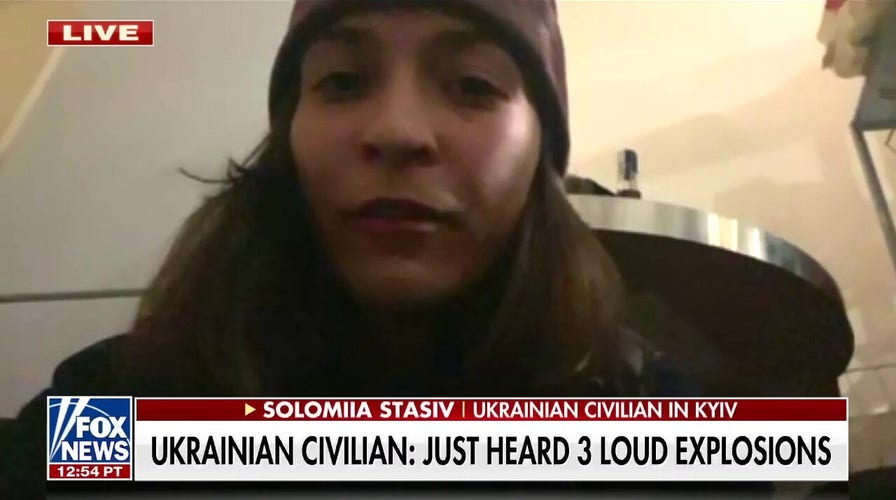 Ukrainian hiding in bomb shelter: 'We're never going to be the same'