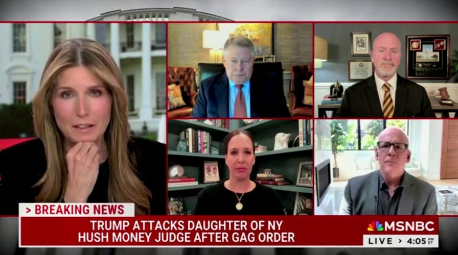 Nicolle Wallace angrily throws script during live show over Trump calling out judge's daughter