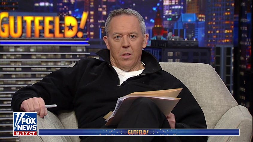 Greg Gutfeld: Apparently stealing stuff is another item on the to-do list