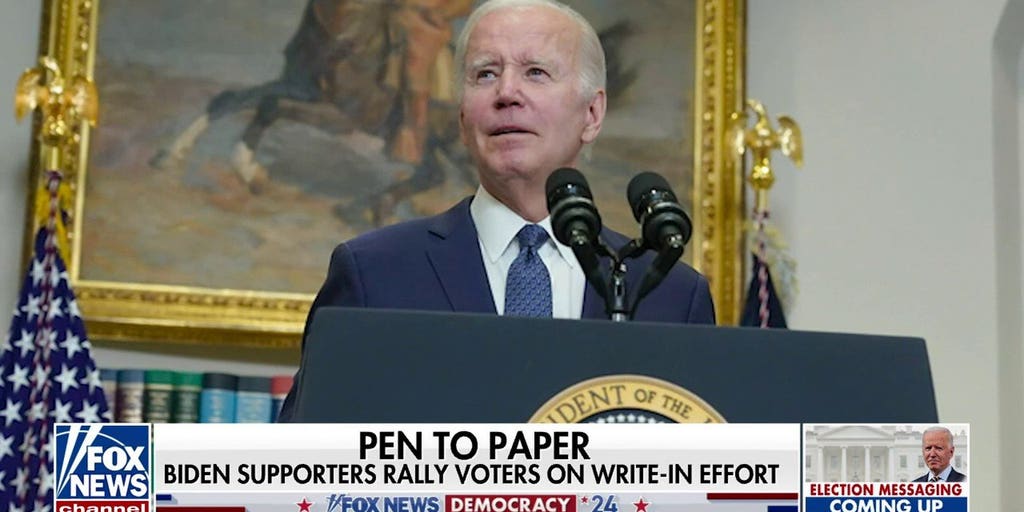 Biden supporters must write in his name in the New Hampshire primary ...