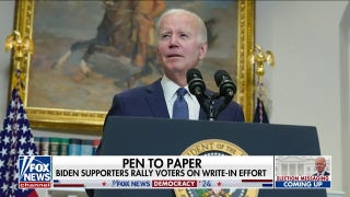Biden supporters must write in his name in the New Hampshire primary - Fox News