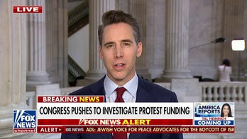 Josh Hawley on the need to crack down on funding of far-left protest groups